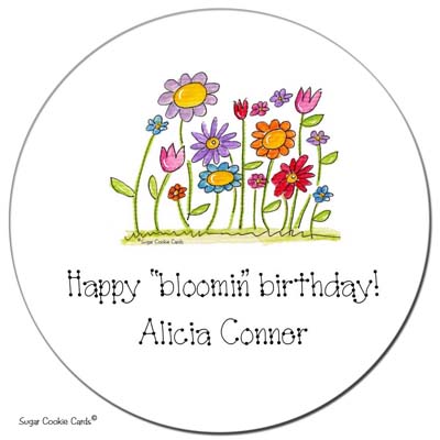 Sugar Cookie Gift Stickers - Bloomin Bed